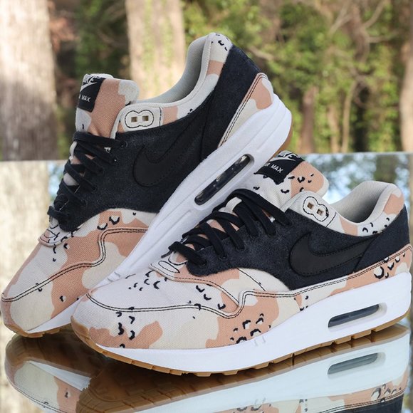 Nike Air Max 1 Premium Beach Camo Custom - Picture 2 of 14